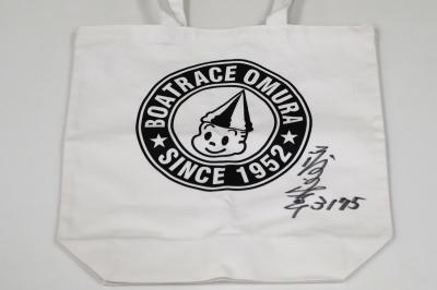 ★NEW★3175渡辺　千草選手サイン入りトートバッグ