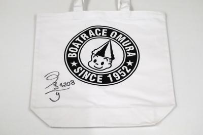 ★NEW★4208三浦　永理選手サイン入りトートバッグ