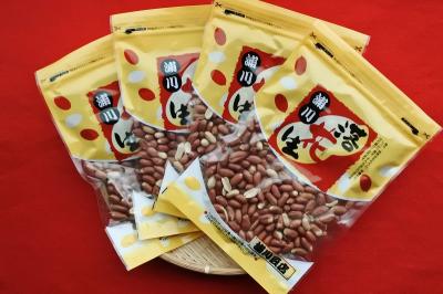 大粒煎りピーナツ175ｇ×4袋