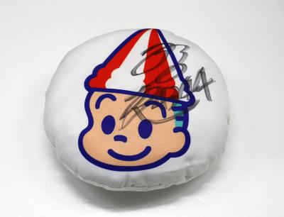 ★NEW★BTSオラレ志布志開設16周年記念優勝！4344新田　雄史選手サイン入りターンマーク坊やクッション