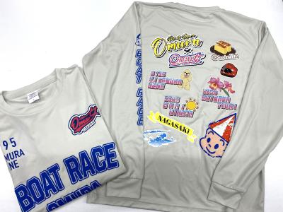 ★NEW★5195北村　寧々選手・Omu女オリジナルロングTシャツ【Lサイズ/グレー】※サインなし