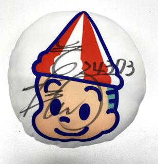 ★NEW★クイーンズクライマックス＆シリーズ戦優勝！4373若狭　奈美子選手サイン入りターンマーク坊やクッション