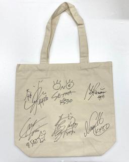 ★NEW★PG１第14回クイーンズクライマックス賞金女王決定戦出場選手寄せ書きサイン入りトートバック