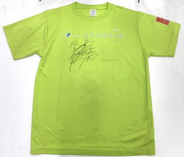 ★NEW★4387平山　智加選手提供サイン入りTシャツ