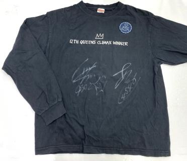 ★NEW★4502遠藤　エミ選手提供サイン入りロングTシャツ（4546浜田　亜理沙選手サインあり）