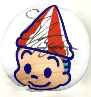 ★NEW★にっぽん未来プロジェクト競走in大村2nd優勝！4685島村　隆幸選手サイン入りターンマーク坊やクッション