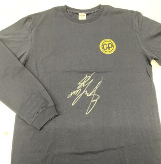 3897白井　英治選手サイン入りグランプリロングTシャツ（ネイビー）