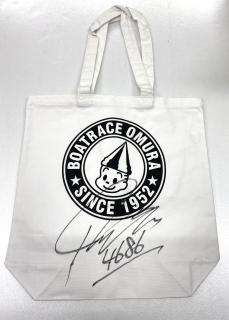 ★NEW★4686丸野　一樹選手サイン入りトートバッグ