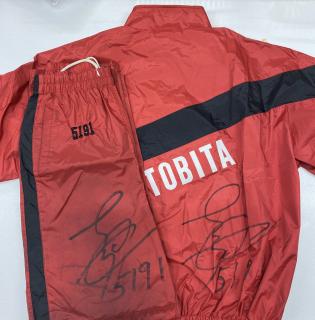 ★NEW★5191飛田　江己選手提供サイン入りウェア上下