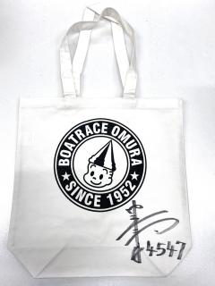 ★NEW★4547中田　竜太選手サイン入りトートバッグ