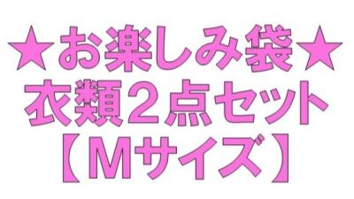 ★お楽しみ袋★衣類２点セット【Mサイズ】