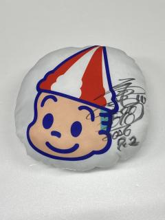 ★NEW★スポーツ報知杯優勝！3898平田　忠則選手サイン入りターンマーク坊やクッション