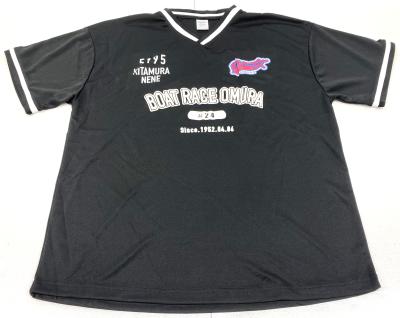 ★NEW★5195北村　寧々選手Omu女オリジナルTシャツ【Lサイズ/ブラック】※サインなし