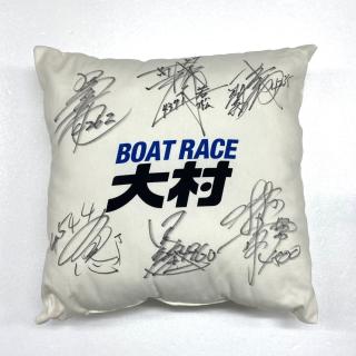 ★NEW★GⅠ開設74周年記念海の王者決定戦優勝戦出場選手寄書きクッション