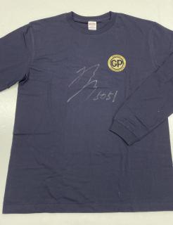 ★NEW★5051松本　純平選手サイン入りグランプリロングTシャツ（ネイビー・Lサイズ）