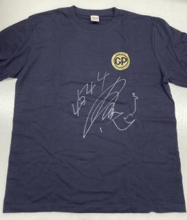 ★NEW★4544松田　大志郎選手サイン入りグランプリロングTシャツ（ネイビー・Lサイズ）