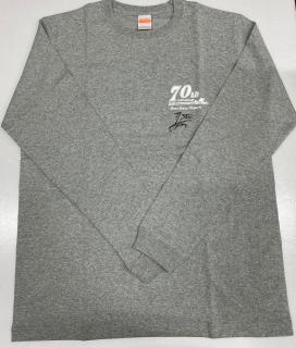★NEW★3822平尾 崇典選手サイン入りSGグランプリロングTシャツ【Lサイズ/グレー】