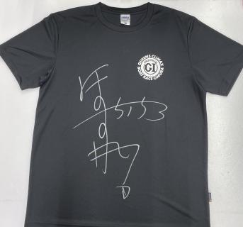 ★NEW★5153佐藤　ほのか選手サイン入りクイーンズクライマックスTシャツ【黒：Lサイズ】