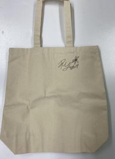 ★NEW★4924中北　涼選手サイン入り天才バカボンコラボトートバッグ・生成り※ﾏｸｰﾙｵﾘｼﾞﾅﾙｺｱﾗのﾏｰﾁお菓子付き